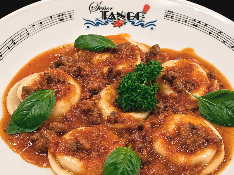 SEÑOR TANGO - MENU 3 PLATS AVEC BOISSONS